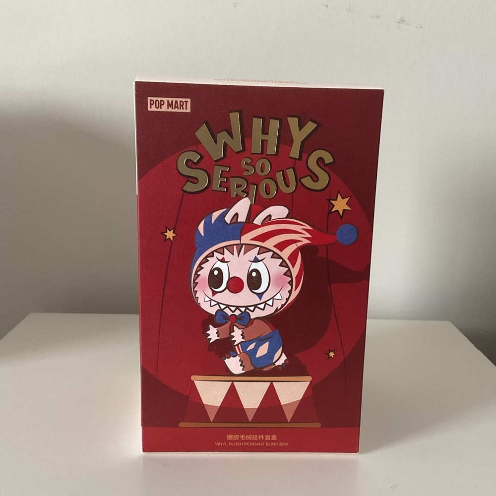 WHY SO SERIOUS Series-Vinyl Plush Pendant Blind Box - Shadow Joker